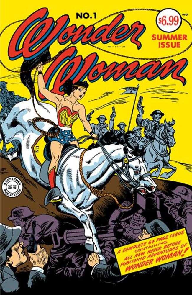Wonder Woman #1 (1942) Facsimile Edition Cover A Harry G Peter | Dragon's Lair Comics and Fantasy Houston TX