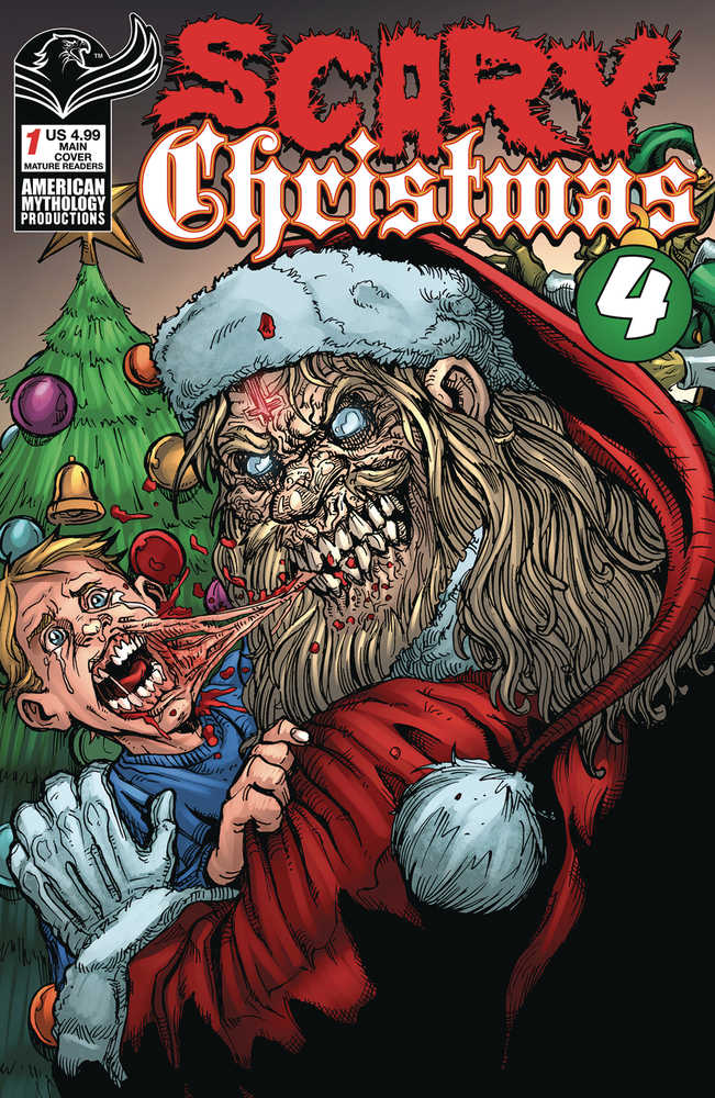 Scary Christmas IV Cover A Calzada (Mature) | Dragon's Lair Comics and Fantasy Houston TX