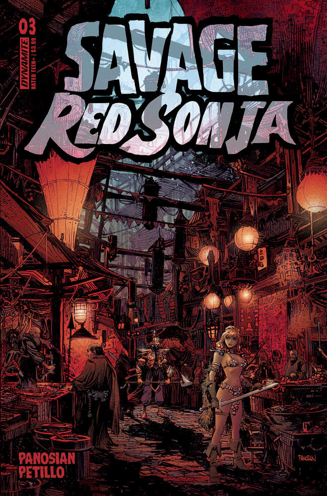 Savage Red Sonja #3 Cover A Panosian | Dragon's Lair Comics and Fantasy Houston TX