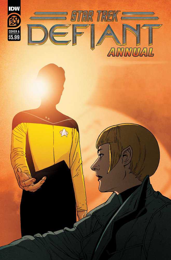 Star Trek: Defiant Annual Cover A (Rosanas) | Dragon's Lair Comics and Fantasy Houston TX