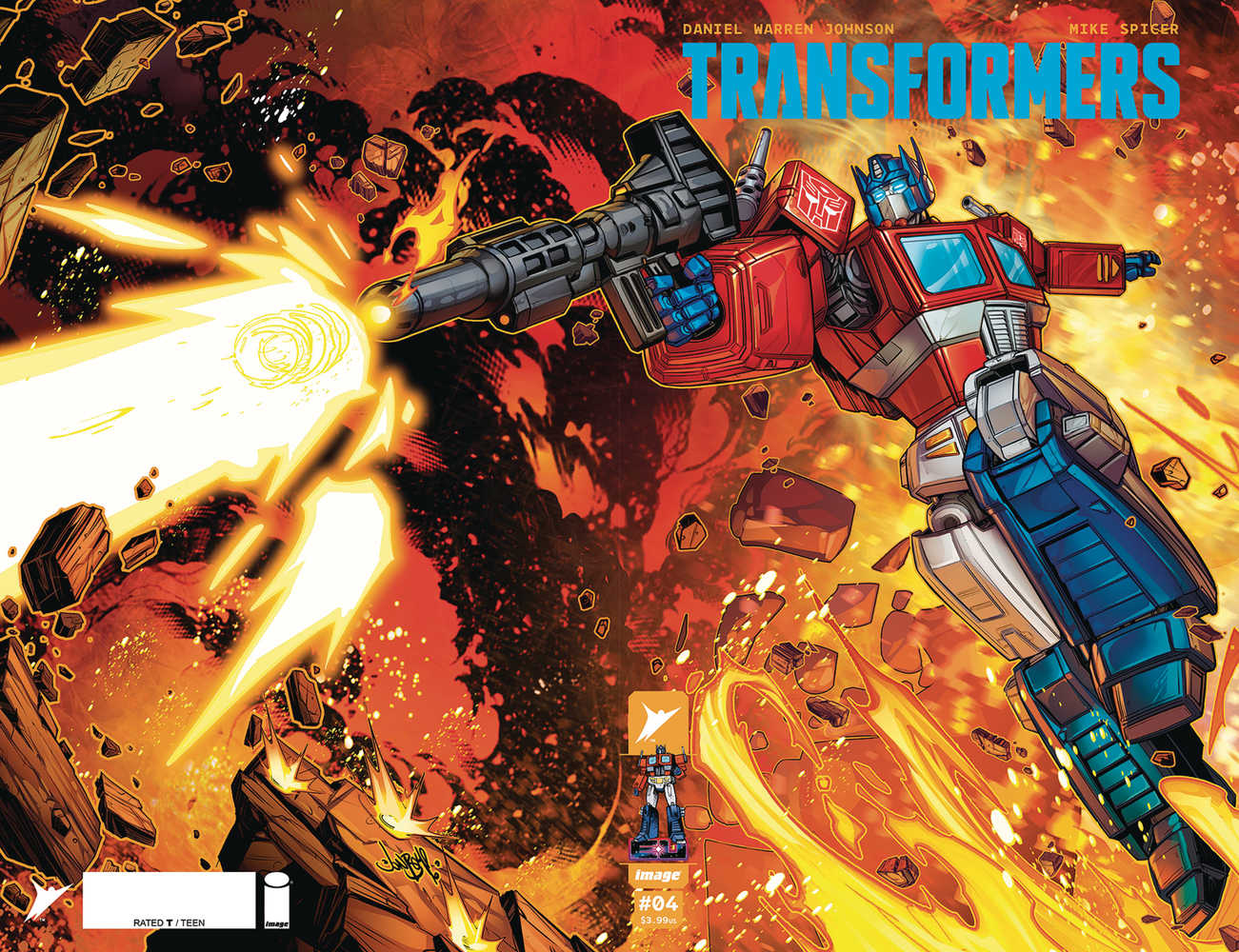 Transformers #4 Cover B Jonboy Meyers Wraparound Variant | Dragon's Lair Comics and Fantasy Houston TX