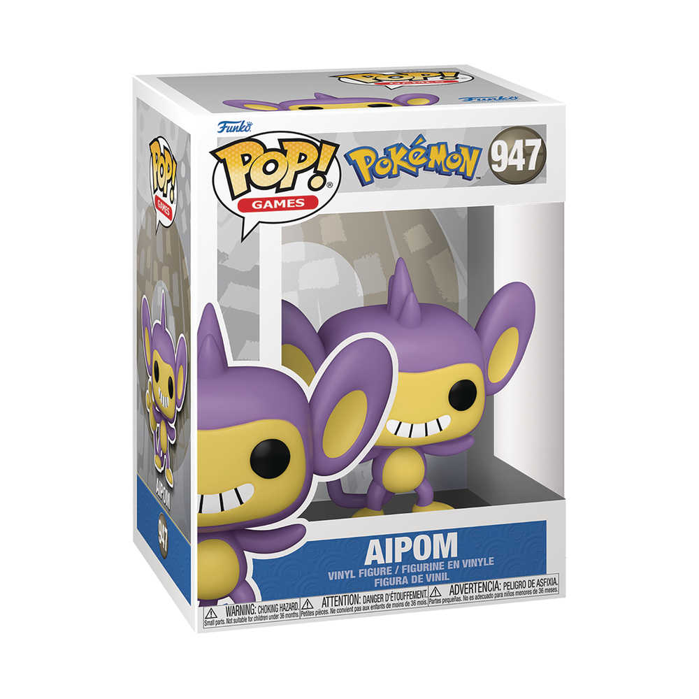 Pop Games Pokemon Aipom Vinyl Figure | Dragon's Lair Comics and Fantasy Houston TX