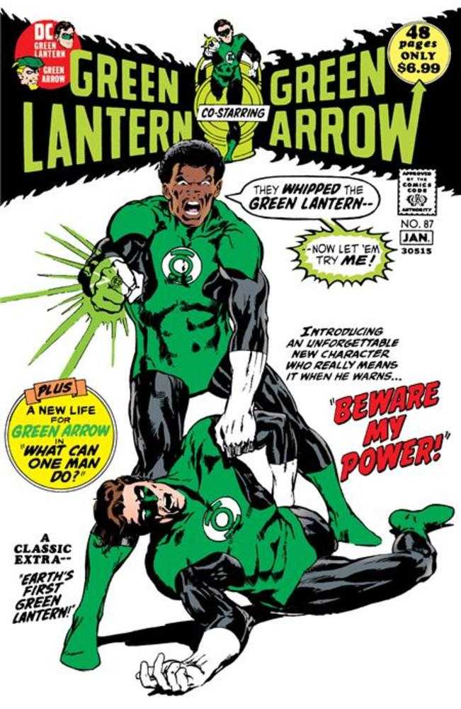 Green Lantern #87 Facsimile Edition Cover C Neal Adams Foil Variant | Dragon's Lair Comics and Fantasy Houston TX