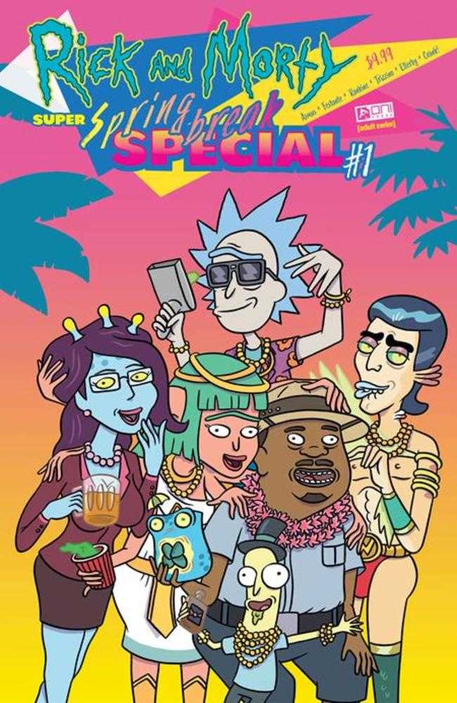 Rick And Morty Super Spring Break Special #1 Cover A Dean Rankine (Mature) | Dragon's Lair Comics and Fantasy Houston TX
