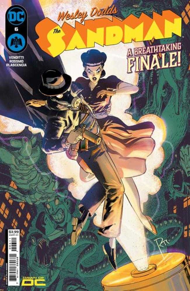 Wesley Dodds The Sandman #6 (Of 6) Cover A Riley Rossmo | Dragon's Lair Comics and Fantasy Houston TX