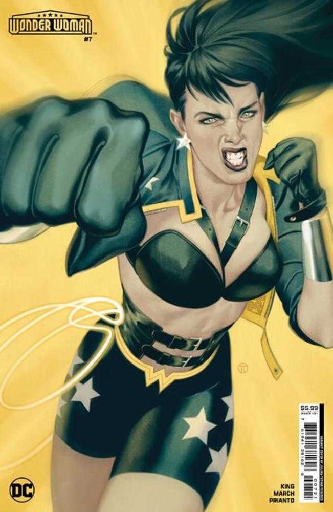Wonder Woman #7 Cover B Julian Totino Tedesco Card Stock Variant | Dragon's Lair Comics and Fantasy Houston TX