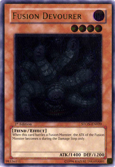 Fusion Devourer [STON-EN020] Ultimate Rare | Dragon's Lair Comics and Fantasy Houston TX