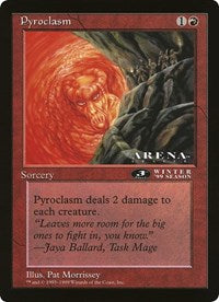 Pyroclasm (Oversized) [Oversize Cards] | Dragon's Lair Comics and Fantasy Houston TX