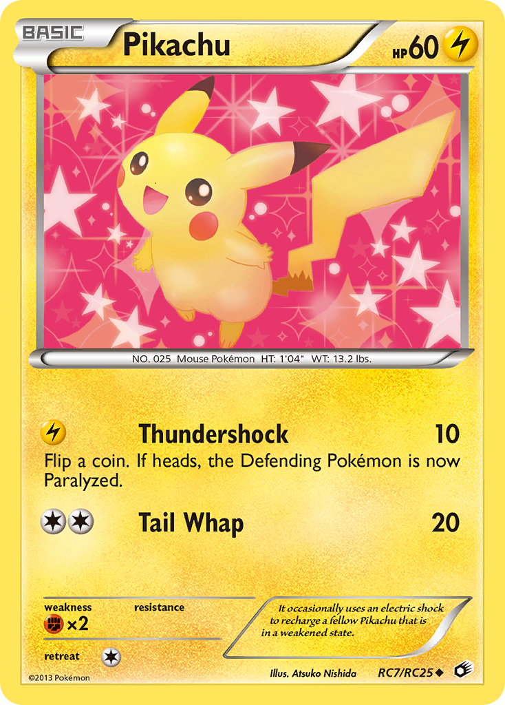 Pikachu (RC7/RC25) [Black & White: Legendary Treasures] | Dragon's Lair Comics and Fantasy Houston TX