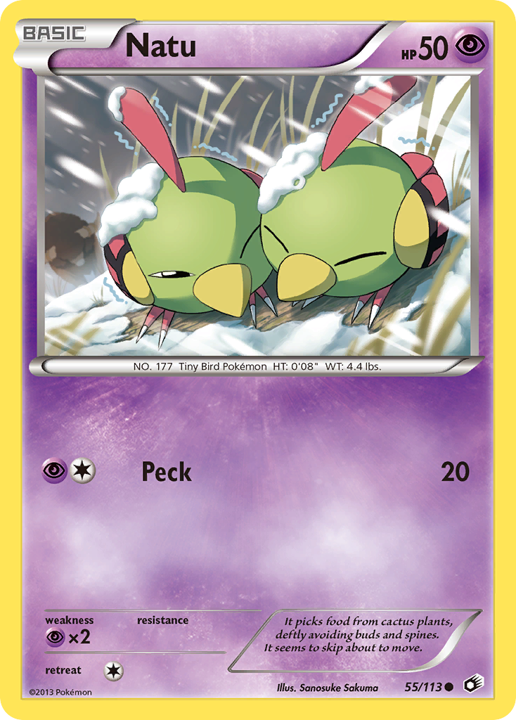 Natu (55/113) [Black & White: Legendary Treasures] | Dragon's Lair Comics and Fantasy Houston TX