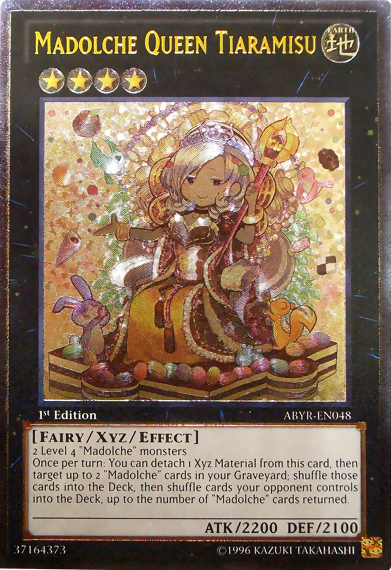 Madolche Queen Tiaramisu (UTR) [ABYR-EN048] Ultimate Rare | Dragon's Lair Comics and Fantasy Houston TX