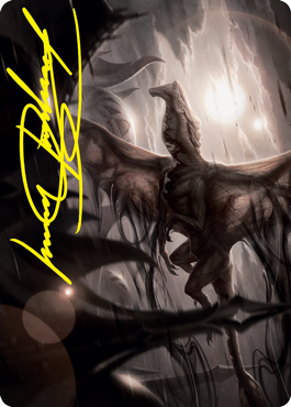 Shadrix Silverquill Art Card (Gold-Stamped Signature) [Strixhaven: School of Mages Art Series] | Dragon's Lair Comics and Fantasy Houston TX