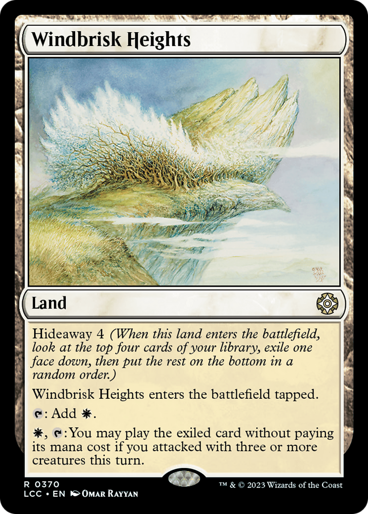 Windbrisk Heights [The Lost Caverns of Ixalan Commander] | Dragon's Lair Comics and Fantasy Houston TX