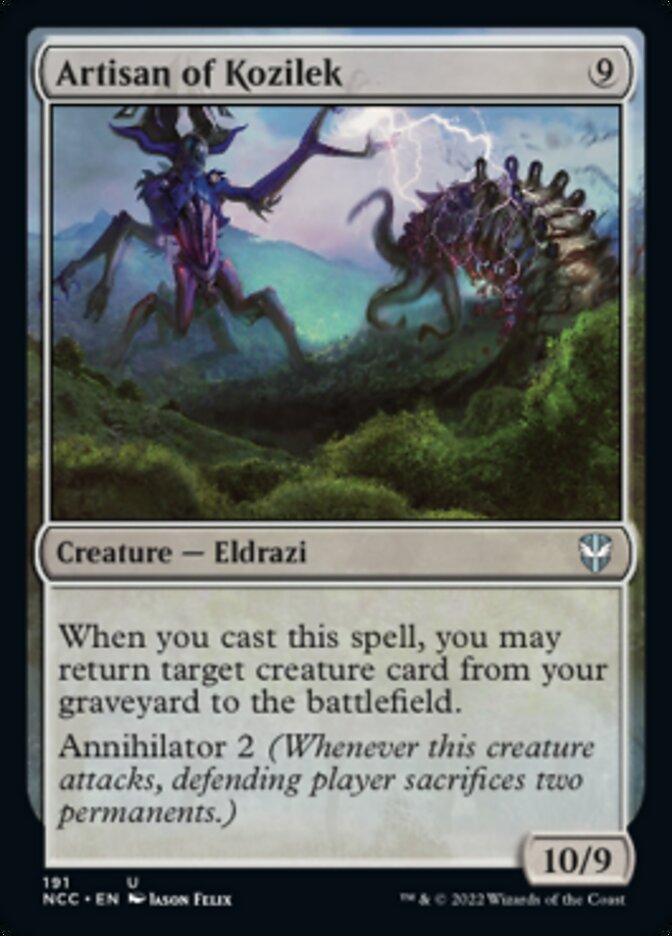 Artisan of Kozilek [Streets of New Capenna Commander] | Dragon's Lair Comics and Fantasy Houston TX