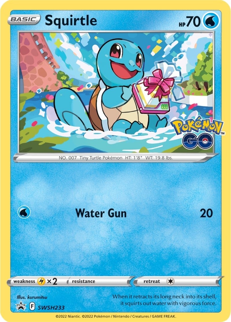 Squirtle (SWSH233) [Sword & Shield: Black Star Promos] | Dragon's Lair Comics and Fantasy Houston TX