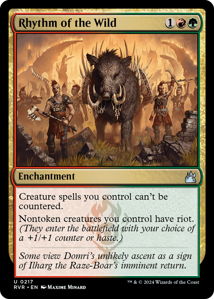Rhythm of the Wild [Ravnica Remastered] | Dragon's Lair Comics and Fantasy Houston TX