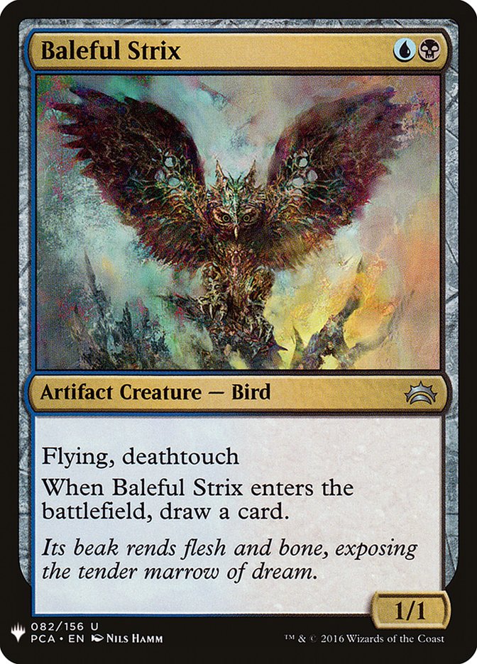 Baleful Strix [Mystery Booster] | Dragon's Lair Comics and Fantasy Houston TX