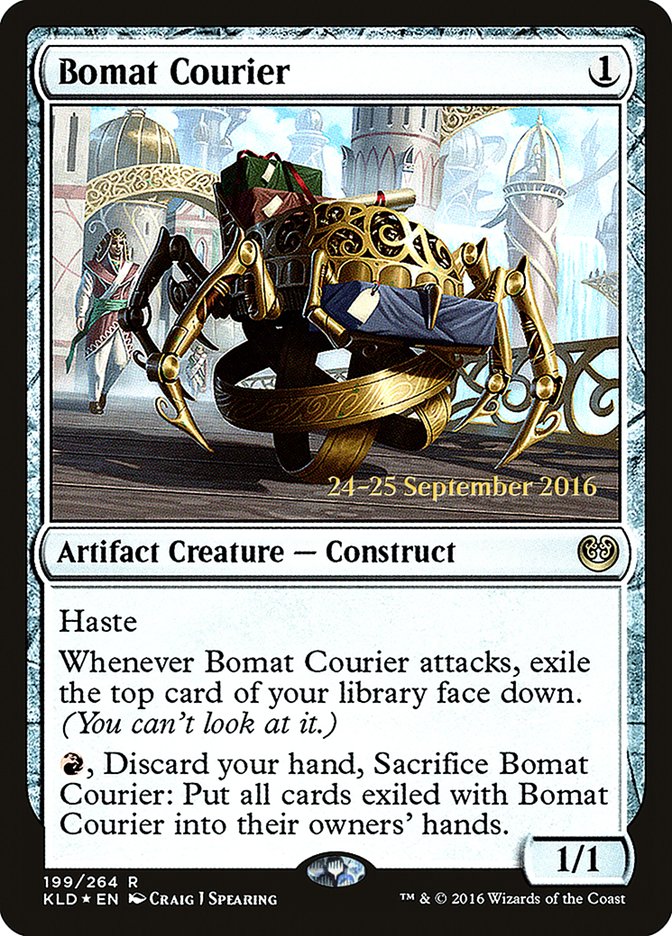 Bomat Courier [Kaladesh Prerelease Promos] | Dragon's Lair Comics and Fantasy Houston TX