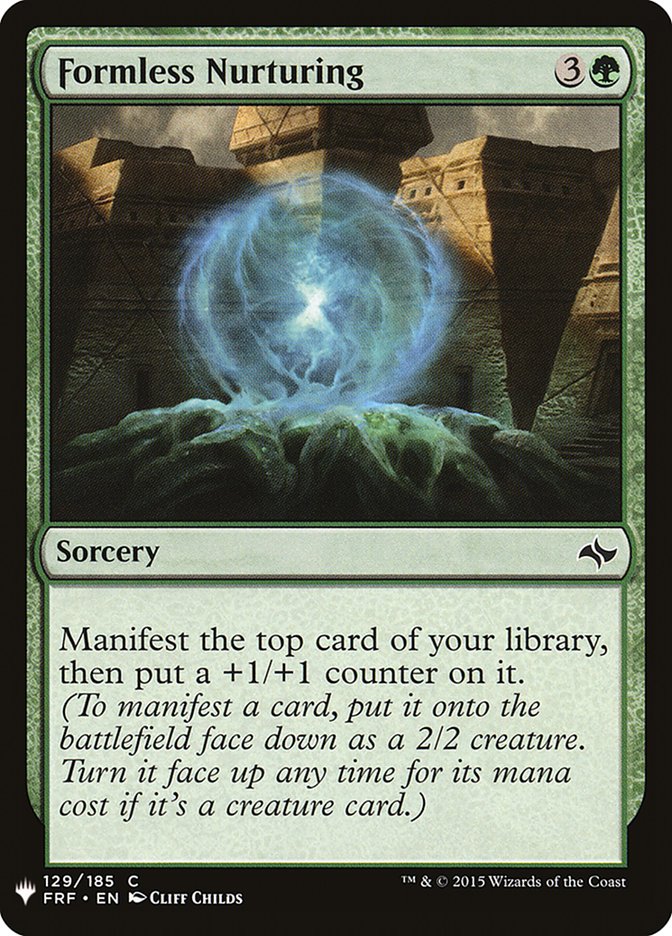 Formless Nurturing [Mystery Booster] | Dragon's Lair Comics and Fantasy Houston TX
