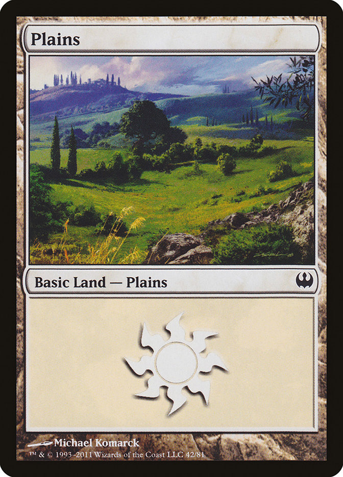 Plains (42) [Duel Decks: Knights vs. Dragons] | Dragon's Lair Comics and Fantasy Houston TX