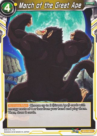 March of the Great Ape (BT3-106) [Cross Worlds] | Dragon's Lair Comics and Fantasy Houston TX