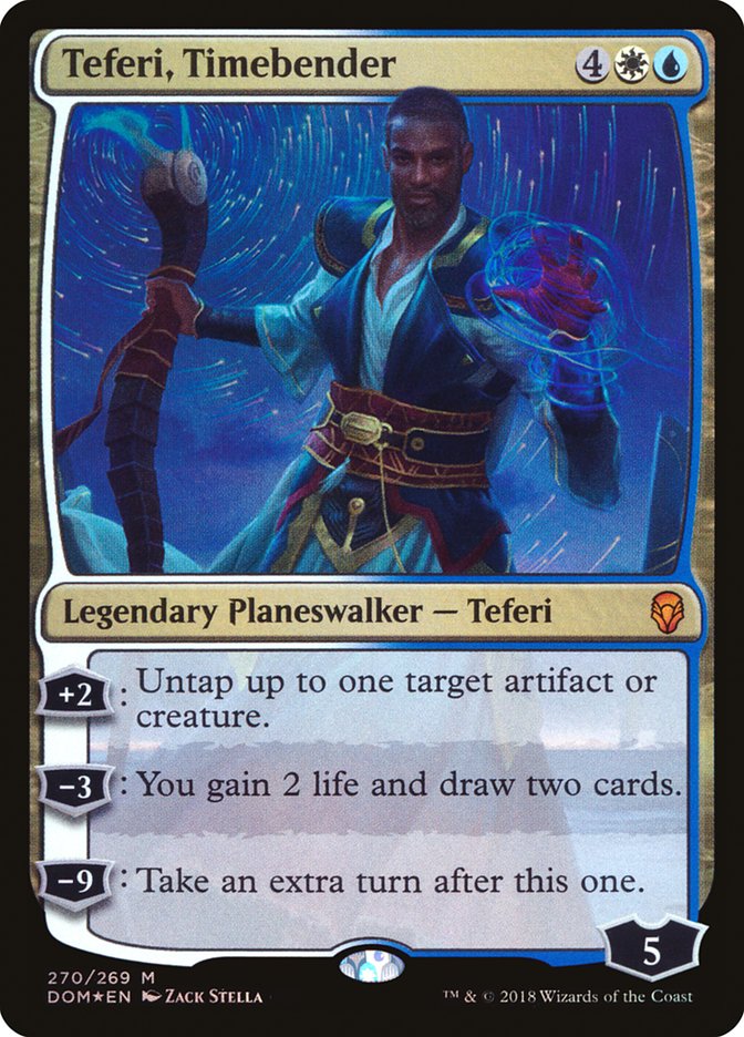 Teferi, Timebender [Dominaria] | Dragon's Lair Comics and Fantasy Houston TX