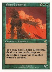 Thorn Elemental (Oversized) [Oversize Cards] | Dragon's Lair Comics and Fantasy Houston TX