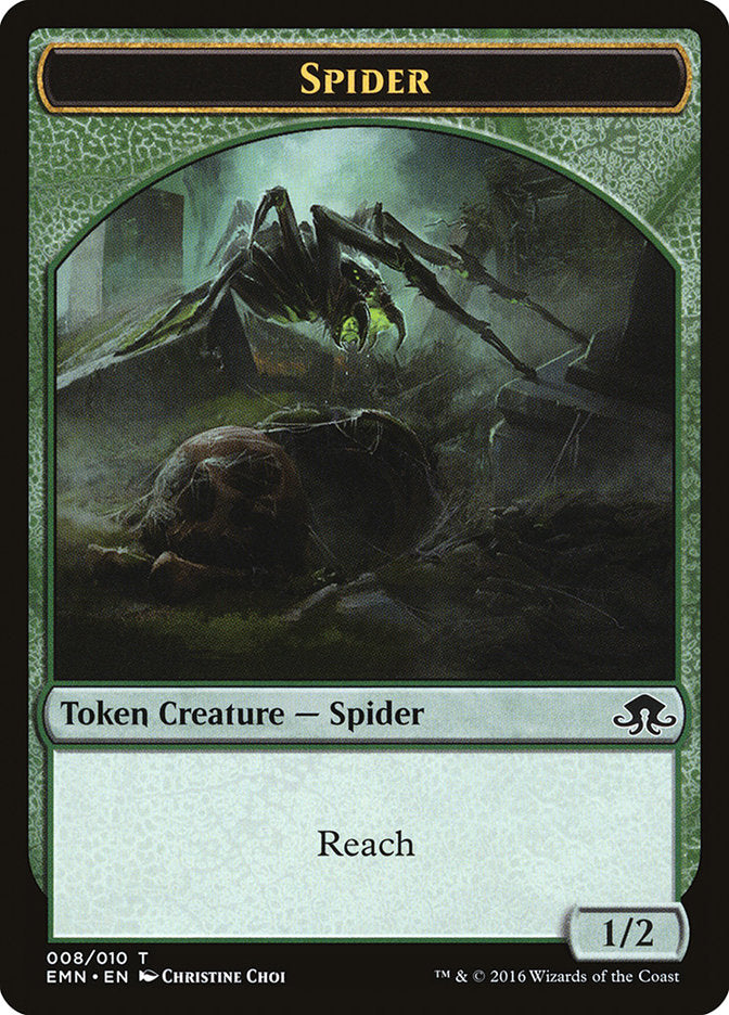 Spider Token [Eldritch Moon Tokens] | Dragon's Lair Comics and Fantasy Houston TX