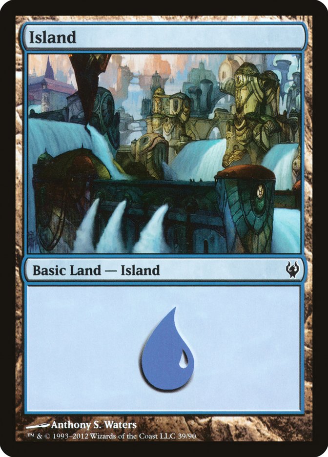 Island (39) [Duel Decks: Izzet vs. Golgari] | Dragon's Lair Comics and Fantasy Houston TX