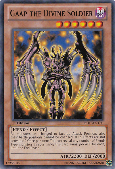 Gaap the Divine Soldier [BP01-EN150] Common | Dragon's Lair Comics and Fantasy Houston TX