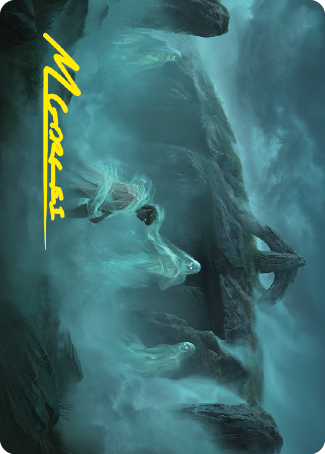 Fog on the Barrow-Downs Art Card (Gold-Stamped Signature) [The Lord of the Rings: Tales of Middle-earth Art Series] | Dragon's Lair Comics and Fantasy Houston TX