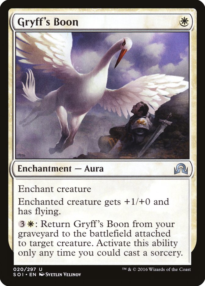 Gryff's Boon [Shadows over Innistrad] | Dragon's Lair Comics and Fantasy Houston TX