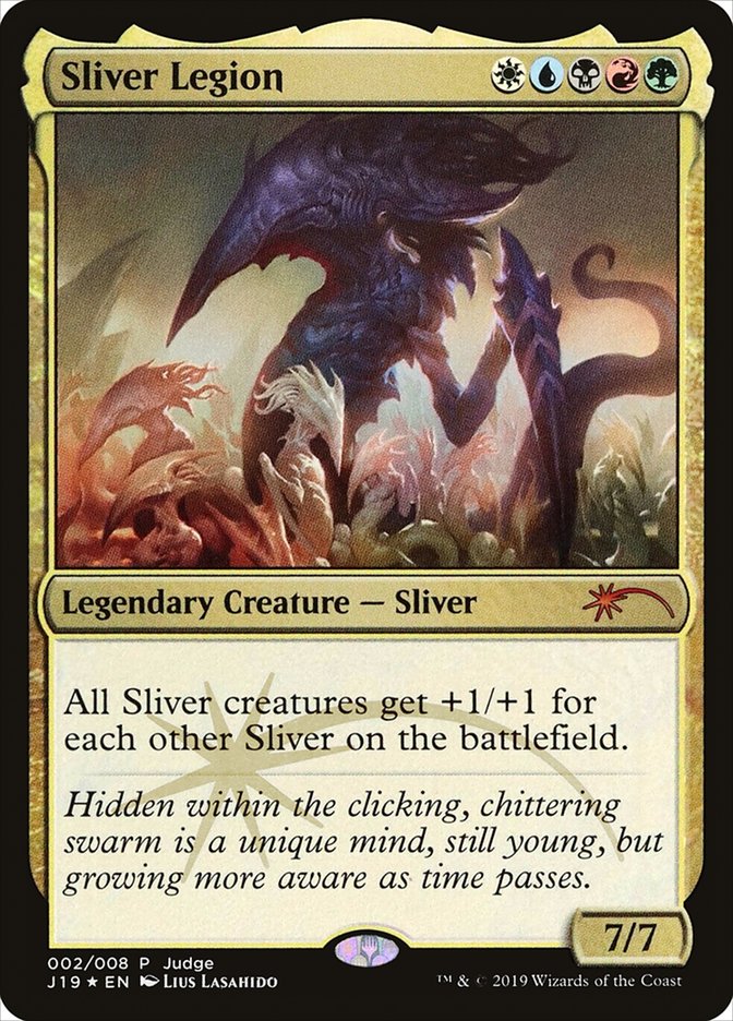 Sliver Legion [Judge Gift Cards 2019] | Dragon's Lair Comics and Fantasy Houston TX