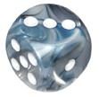 Chessex Dice Menagerie 7 Lustrous 12mm D6 Slate/White 36 ct | Dragon's Lair Comics and Fantasy Houston TX
