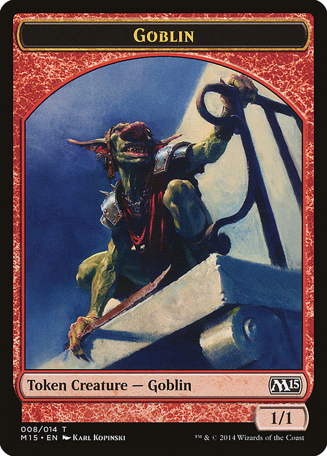 Goblin Token [Magic 2015 Tokens] | Dragon's Lair Comics and Fantasy Houston TX