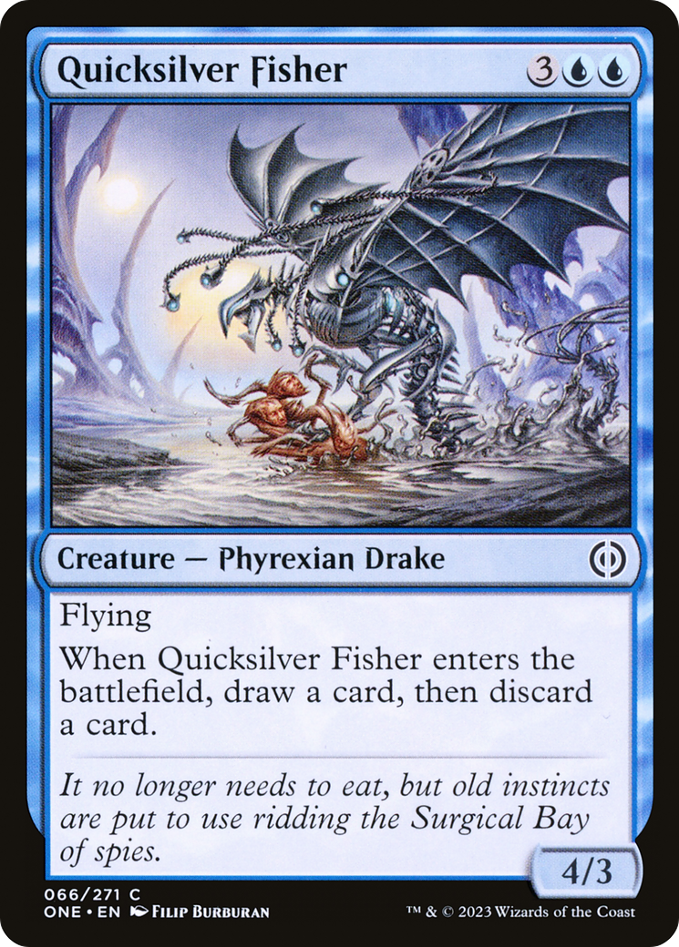 Quicksilver Fisher [Phyrexia: All Will Be One] | Dragon's Lair Comics and Fantasy Houston TX
