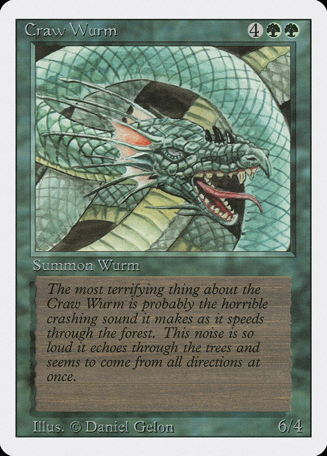Craw Wurm [Revised Edition] | Dragon's Lair Comics and Fantasy Houston TX