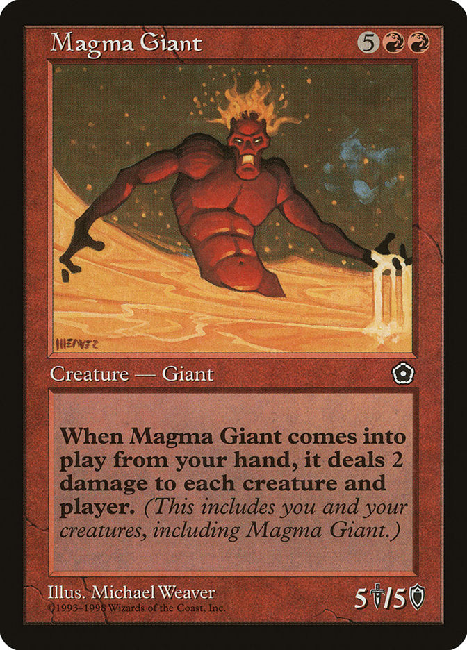 Magma Giant [Portal Second Age] | Dragon's Lair Comics and Fantasy Houston TX
