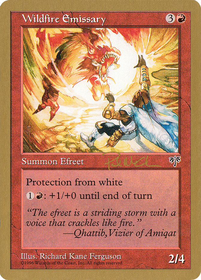 Wildfire Emissary (Paul McCabe) [World Championship Decks 1997] | Dragon's Lair Comics and Fantasy Houston TX