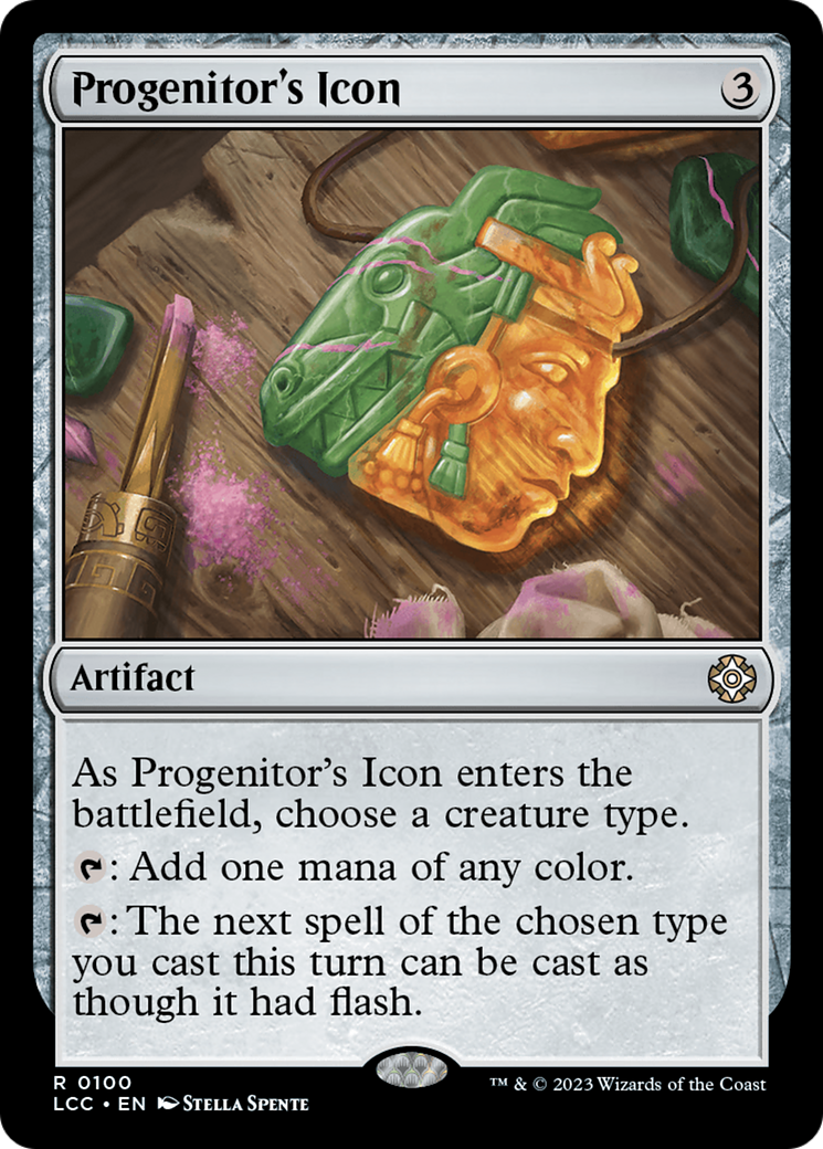 Progenitor's Icon [The Lost Caverns of Ixalan Commander] | Dragon's Lair Comics and Fantasy Houston TX
