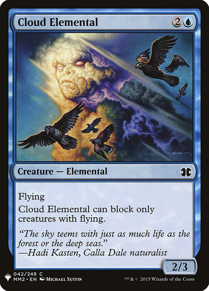 Cloud Elemental [Mystery Booster] | Dragon's Lair Comics and Fantasy Houston TX