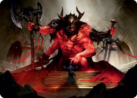 Awaken the Blood Avatar Art Card [Strixhaven: School of Mages Art Series] | Dragon's Lair Comics and Fantasy Houston TX