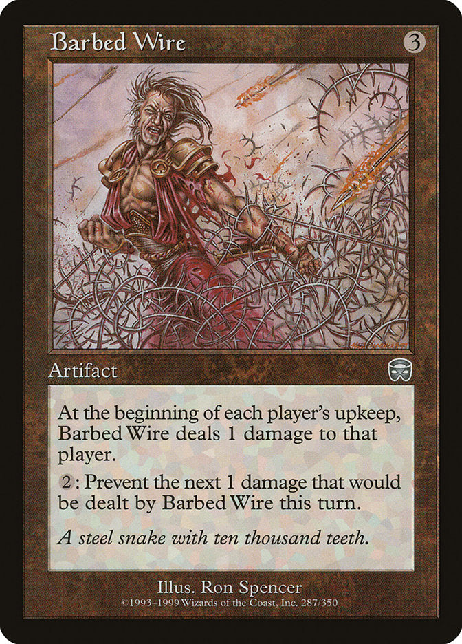 Barbed Wire [Mercadian Masques] | Dragon's Lair Comics and Fantasy Houston TX
