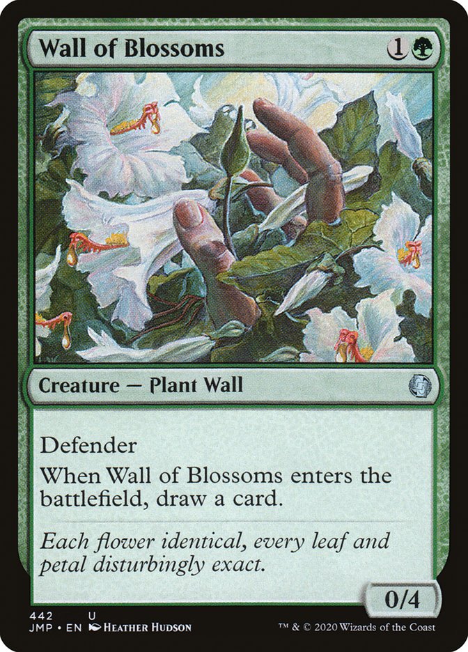Wall of Blossoms [Jumpstart] | Dragon's Lair Comics and Fantasy Houston TX