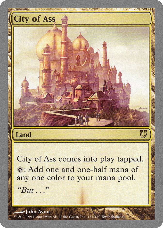 City of Ass [Unhinged] | Dragon's Lair Comics and Fantasy Houston TX