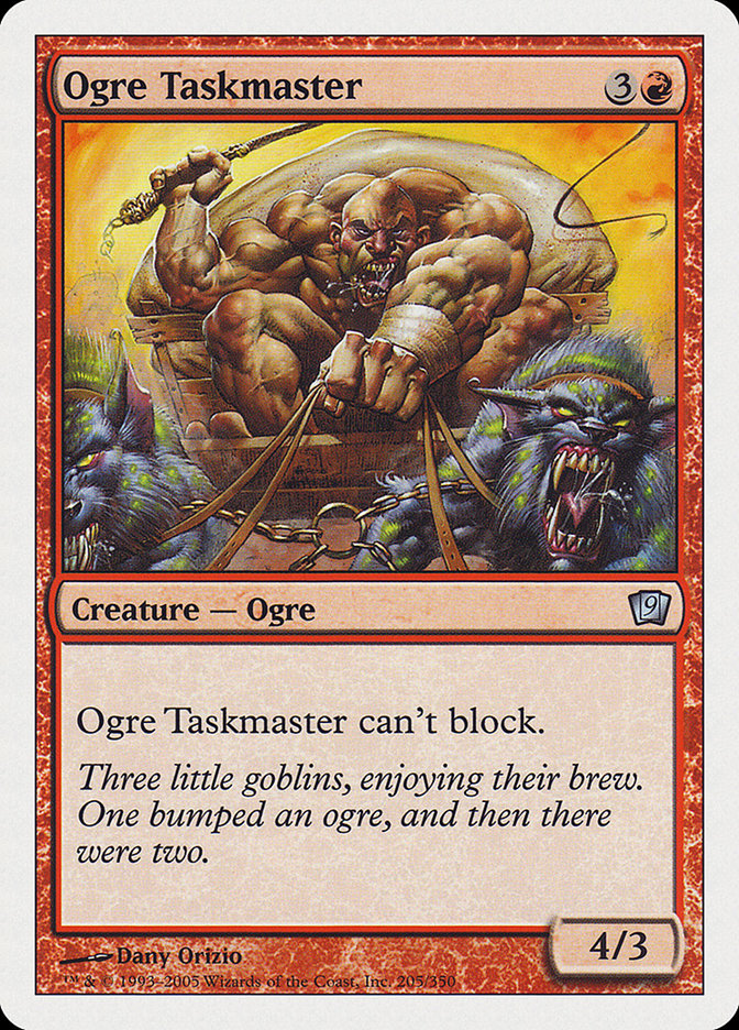 Ogre Taskmaster [Ninth Edition] | Dragon's Lair Comics and Fantasy Houston TX