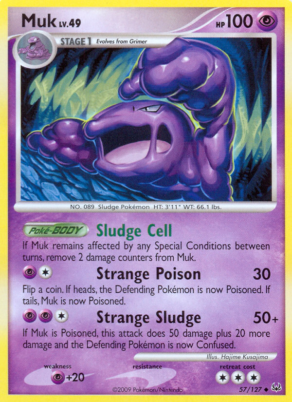 Muk (57/127) [Platinum: Base Set] | Dragon's Lair Comics and Fantasy Houston TX