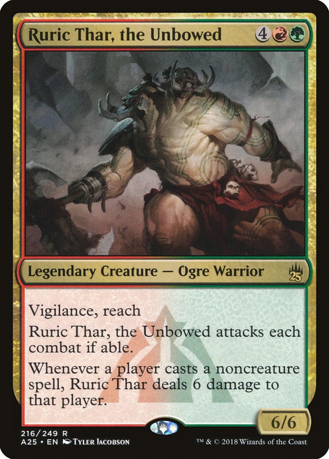 Ruric Thar, the Unbowed [Masters 25] | Dragon's Lair Comics and Fantasy Houston TX