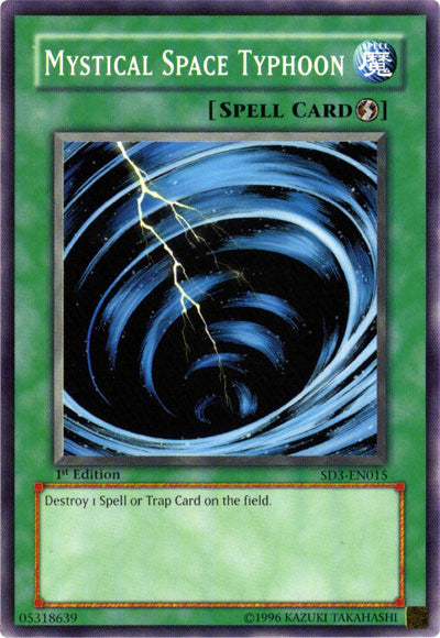 Mystical Space Typhoon [SD3-EN015] Common | Dragon's Lair Comics and Fantasy Houston TX