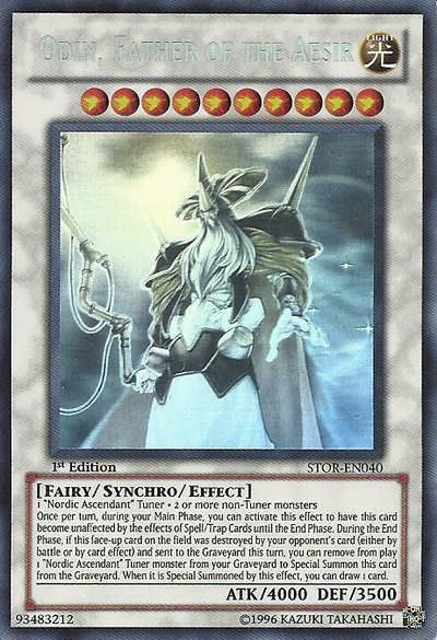 Odin, Father of the Aesir [STOR-EN040] Ghost Rare | Dragon's Lair Comics and Fantasy Houston TX